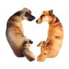 3D Lifelike Animal Throw Pillow Plush Cushion Hound Dog Pillow  Office