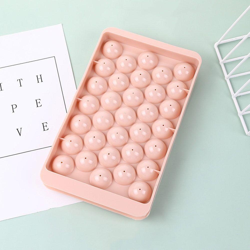 Spherical Homemade Ice Trays Easy-to-demold Silicone Ice Maker Gifts Ice Cube Molds