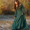 Dress Womens Medieval Long Sleeve Gothic Dresses Halloween Costume Cosplay