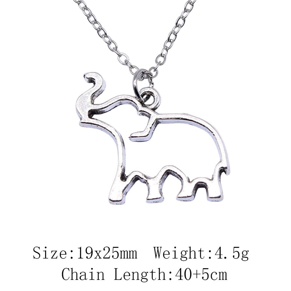 Vintage Animal Pendant Necklace Cat Animal Charm Necklaces Forest Ocean Western Jewelry Gift For Making DIY