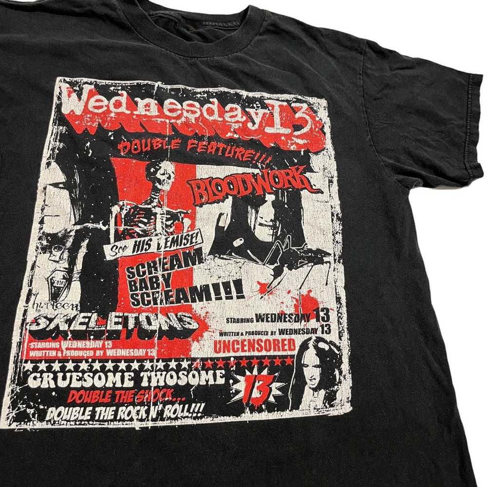 WEDNESDAY 13 Bloodwork Short Sleeve Adult T-Shirt MI456 L
