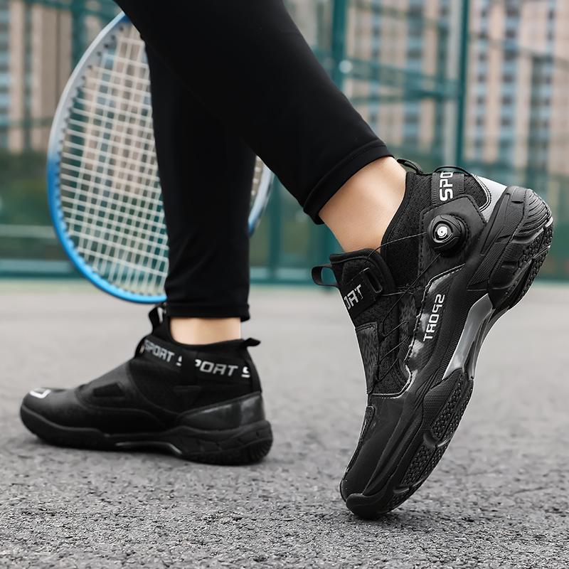 Professional Badminton Shoes Men Women High Quality Knob Women's Tennis Shoes Breathable Volleyball Sneakers Men's Sports Shoes