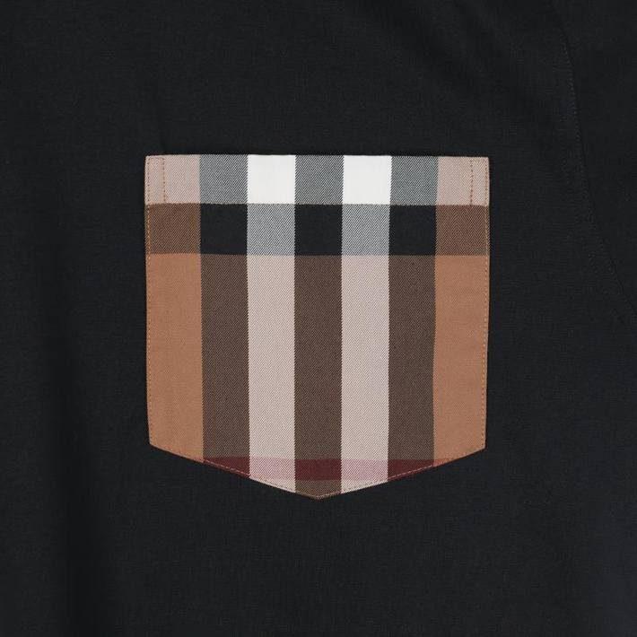 Check-pocket T-shirt 80730301