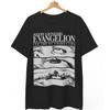 2026 The End of Evangelion Shirt Neon Genesis Anime Shirt Summer New Y2K Men's and Women's Super Large Fashion Couple Dress