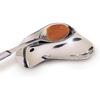 RSVP Stainless Steel Double Spoon Rest. 7"