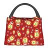 Borse Pranzo Matrioska Russe Personalizzate Borsa Termica Isolante Calda da Donna per Lavoro Picnic o Viaggio