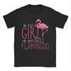 Unisex Unisexs Our Flock Rocks Flamingo T Shirts Pure Cotton Clothing Novelty Short Sleeve Tee Shirt Graphic Printed TShirt