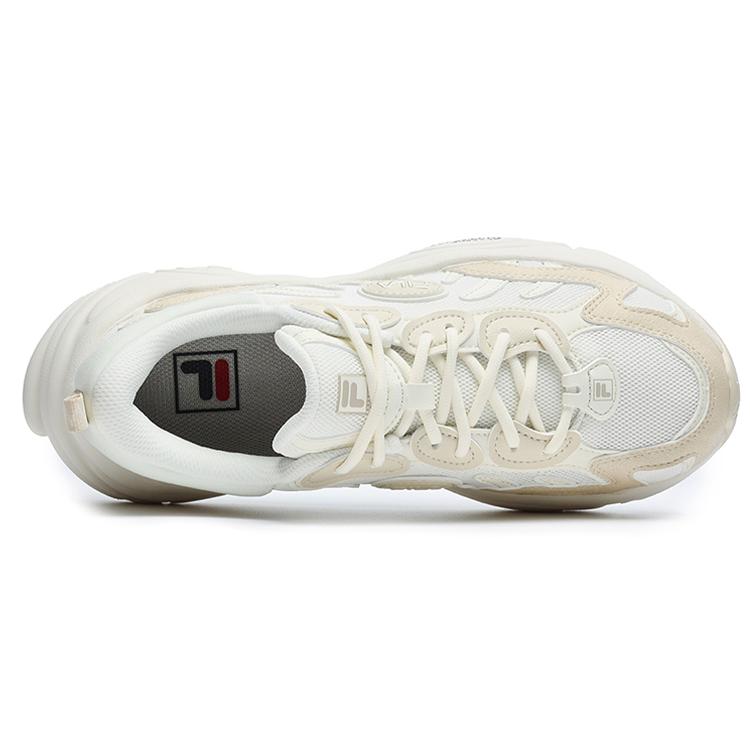 New FILA Keppler Sneakers 'White Beige' Women's F12W232129FWG