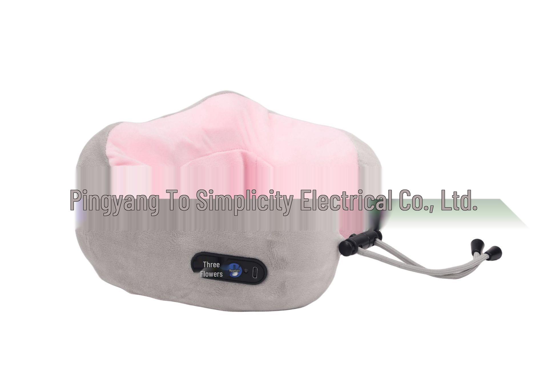 

U-Shaped Multi-Functional Memory Foam Neck and Cervical Massager with Electric Kneading