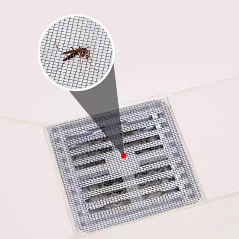 5/10/20pcs - Floor Drain Sticker, Kitchen Anti Clogging Filter Screen, Bathroom Hair Filter Sticker, Insect Proof Floor Dra
