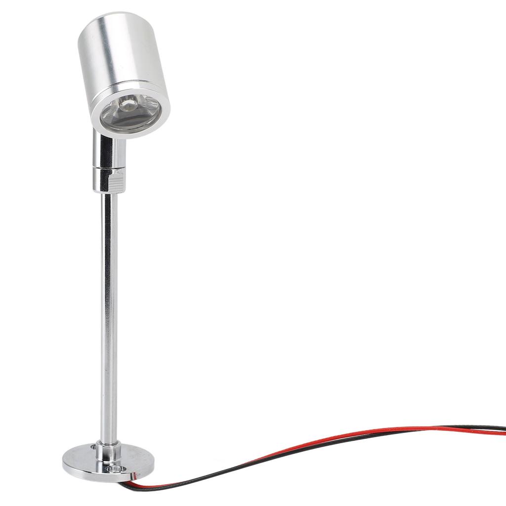 LED Spotlight Jewelry Showcases Display Lighting Fixture Standing Up Cabinet Spotlight Light for Indoor Display Cabinet Accent Electroplated Aluminum