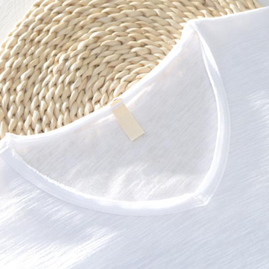 Summer Men Thin Breathable T-shirt V-neck Short Sleeve Solid Color Casual Basic Tees Casual Bottoms Pullover Tops