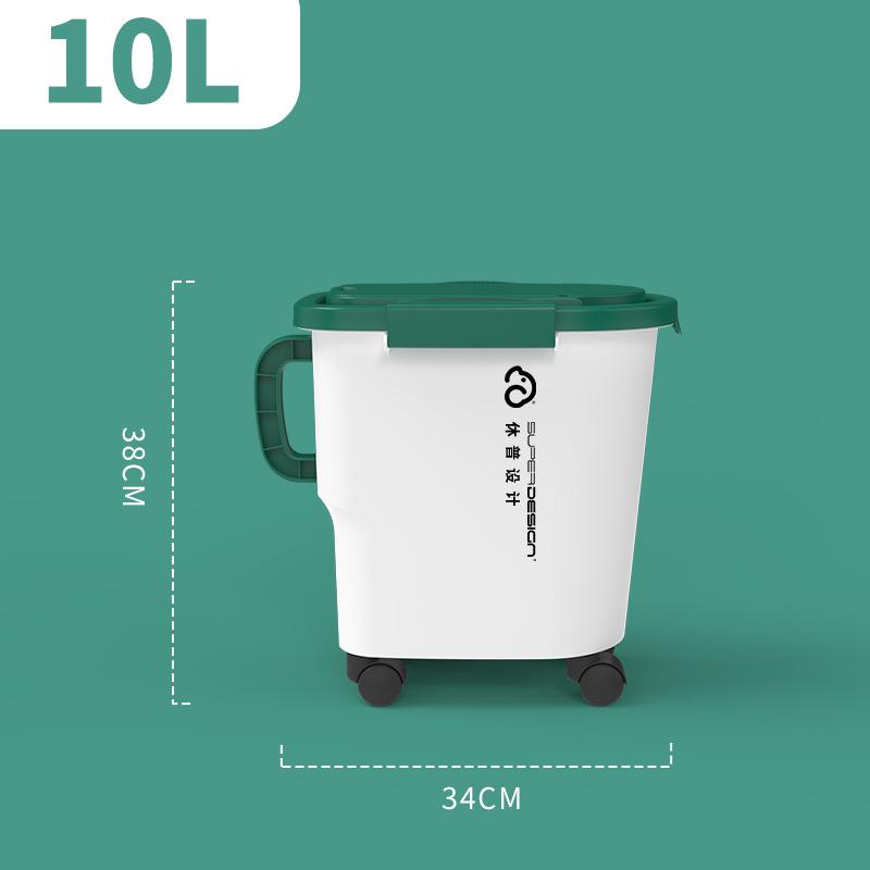 

Large Capacity Pet Food Storage Bucket Container Sealed Moisture Proof Cat Foods Storage Box Bucket Dogs Supplies Products
