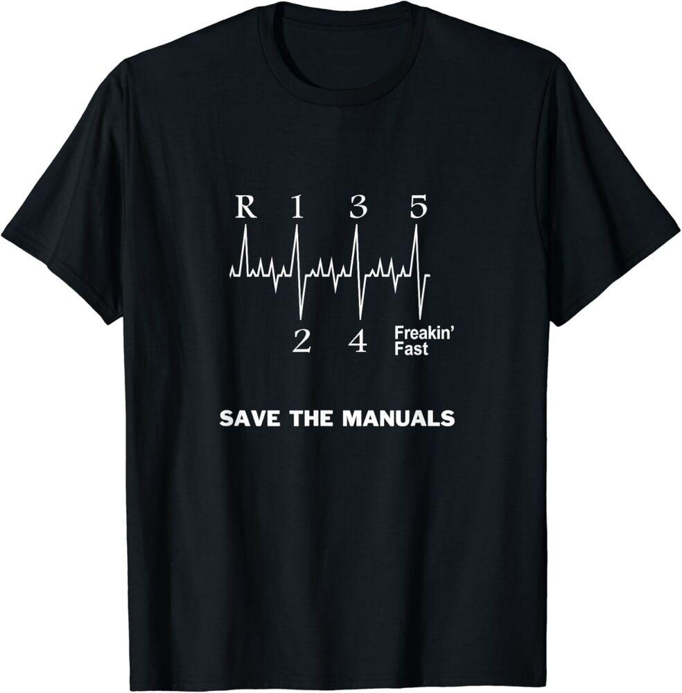 Save The Manuals Stick Shift Car Lover Gift Unisex T-Shirt Unisex T-Shirt M