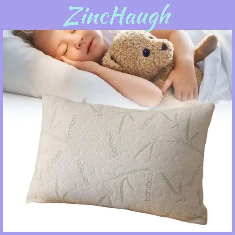 Memory Foam Luxury Pillow With Cooling Silk Knit Cover For Home And Hotel Use