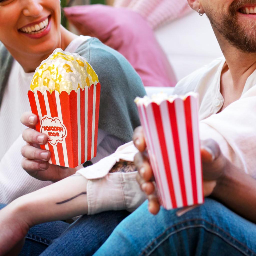 Popcorn Box Socks Funny Gift for Popular Day Gift Cotton Crew Socks [AGRIMONY] - Men's, Women's, Boys' - Men, Women, Father's Day, Christmas,