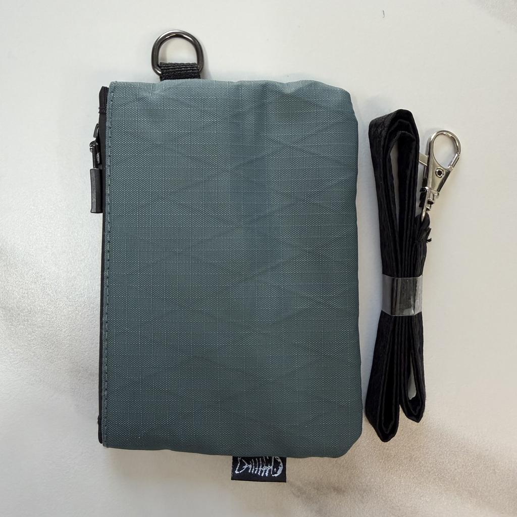 Lässiger Herren- und Damen-Mode-U-Bahn-Bus-Ausweishalter Outdoor-Sport-Schlüssel-Kleingeldfach Reißverschluss-Geldbörse Tragbare Tasche mit Lanyard