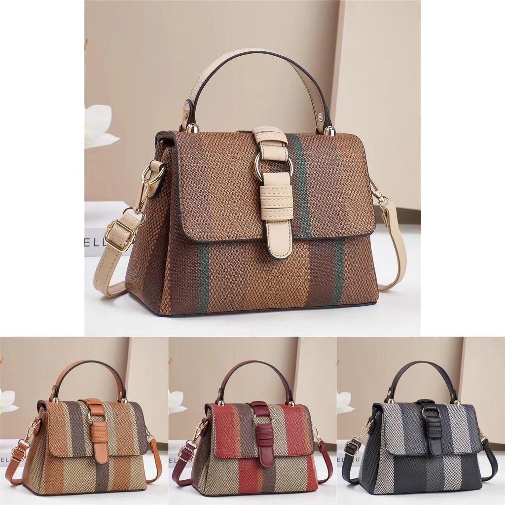 Versatile Color Block Tote Bag With Spacious Interior And Soft Pu Material