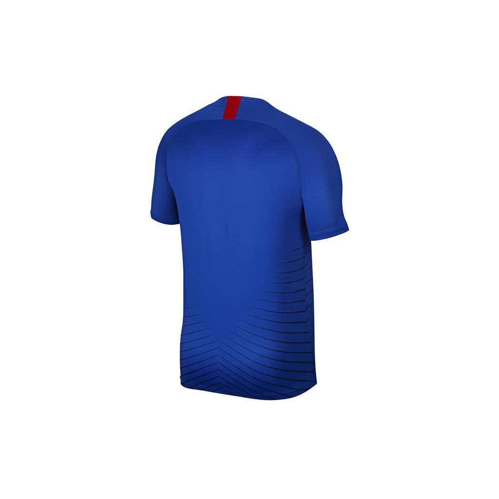 Nike Breathe Short-Sleeve Football Jersey Shanghai Shenhua Home T-Shirt Fan Edition Men Tops Blue AR4702-481