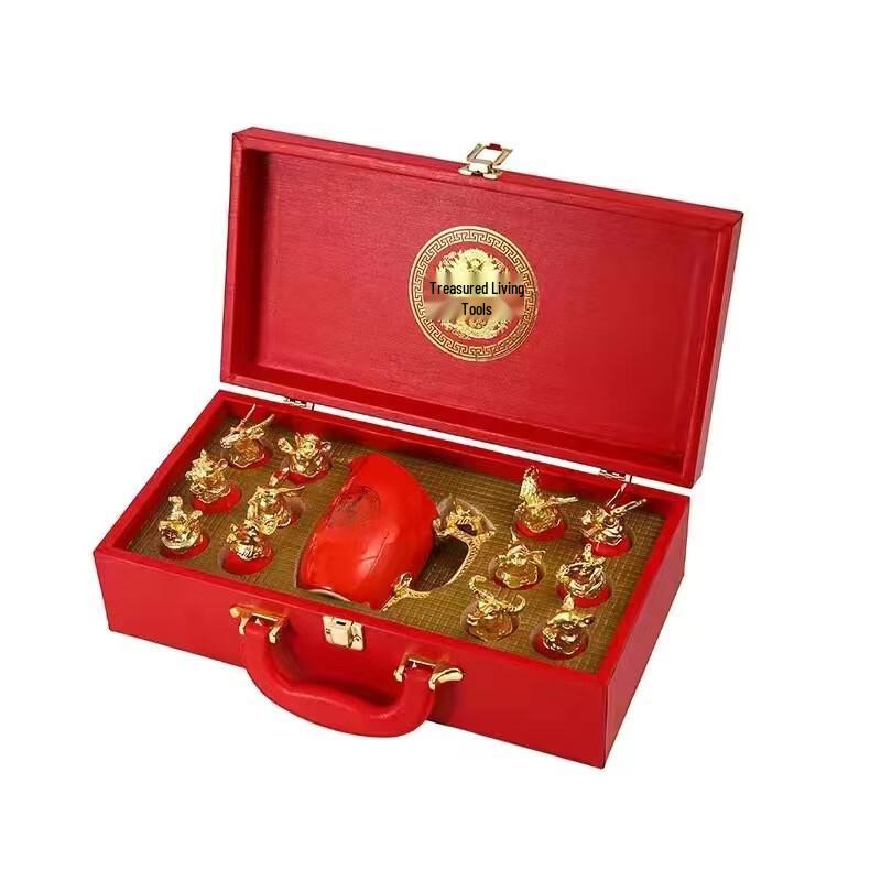 Chinese Zodiac Ceramic Baijiu Set