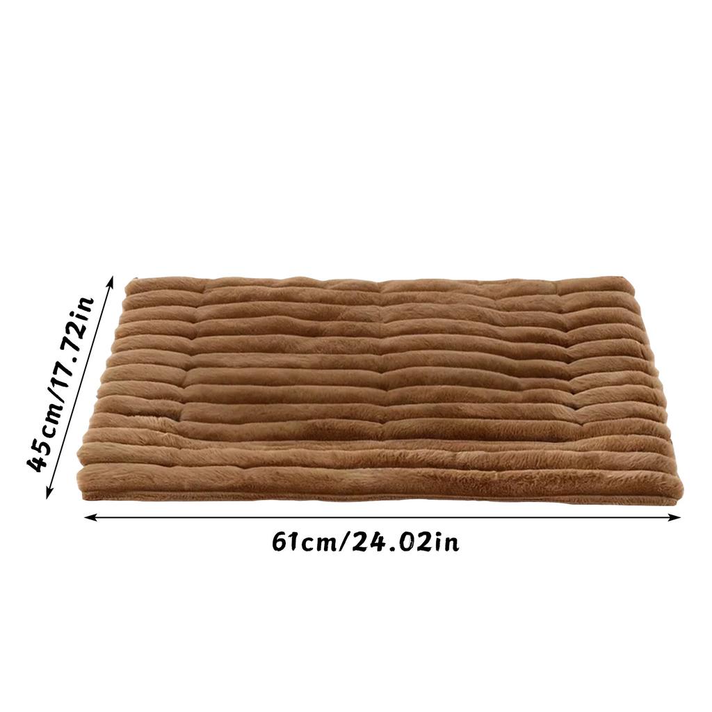 Self-Warming Cat Dog Mat Ultra Soft Fleeces Dog Crate Mat Washable Cosy Warm Fleece Dogs Pads Pet Supplies For Cats Dogs