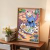DIY Diamond Painting Stitch Reading A Book Cross Stitch Kit Mosaic Art Diamond Painting Full Circle Diamond Home Decoration