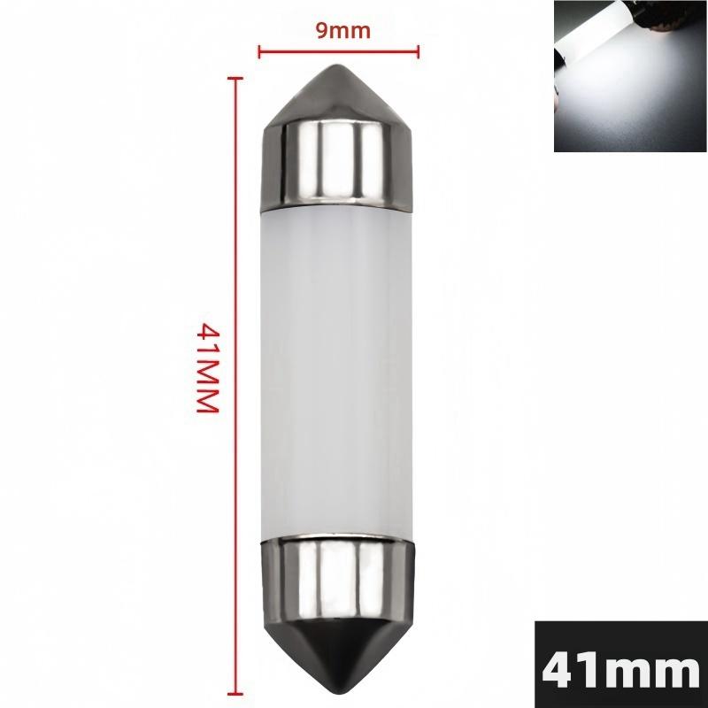 Bulk Pack 1/10pcs C5W LED Car Interior Lamp 31mm-41mm Festoon 10W COB 12V 6500K White for Reading Light Trunk Plate