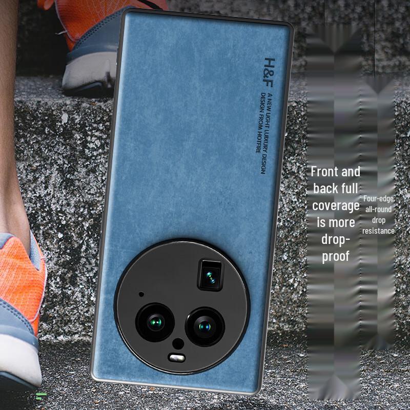 OPPO Find Series Skin-feel Leather Phone Case