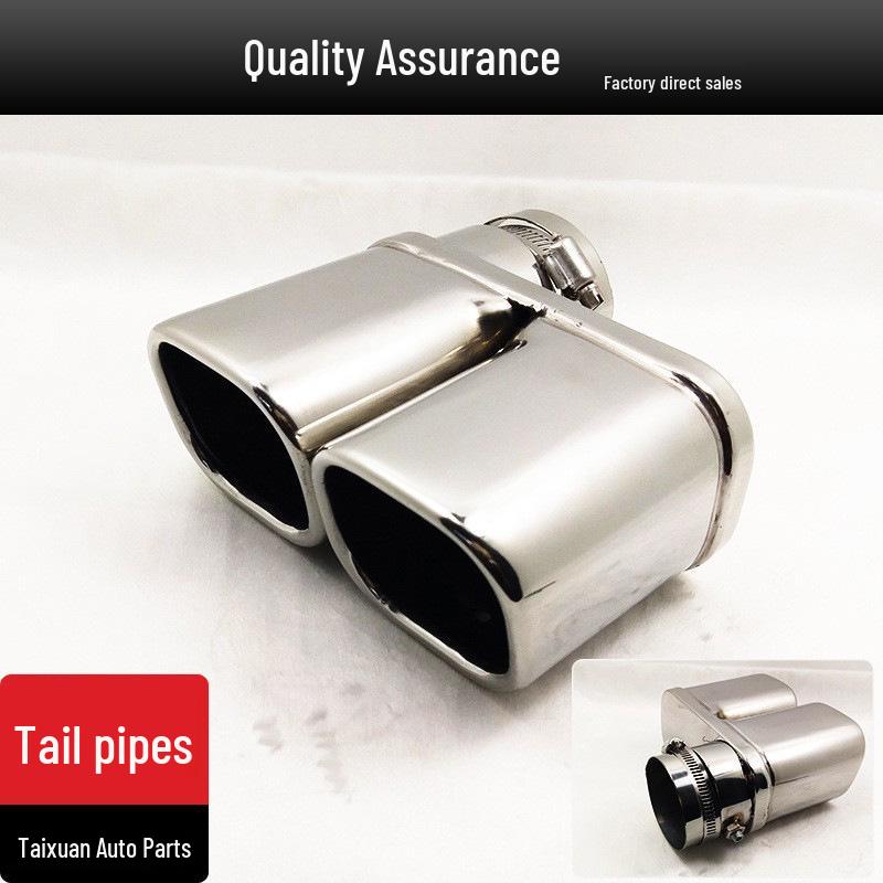 Stainless Steel Modified Exhaust Tailpipe for Octavia and Lavida