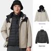 Camel Men's 3-in-1 Windproof Outdoor Jacket