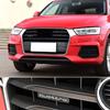 For yngc9 A4 A6 Q3 Car Grille Quattro Logo Front Grill Badge Emblem Sticker Drive Tail Quattro Standard