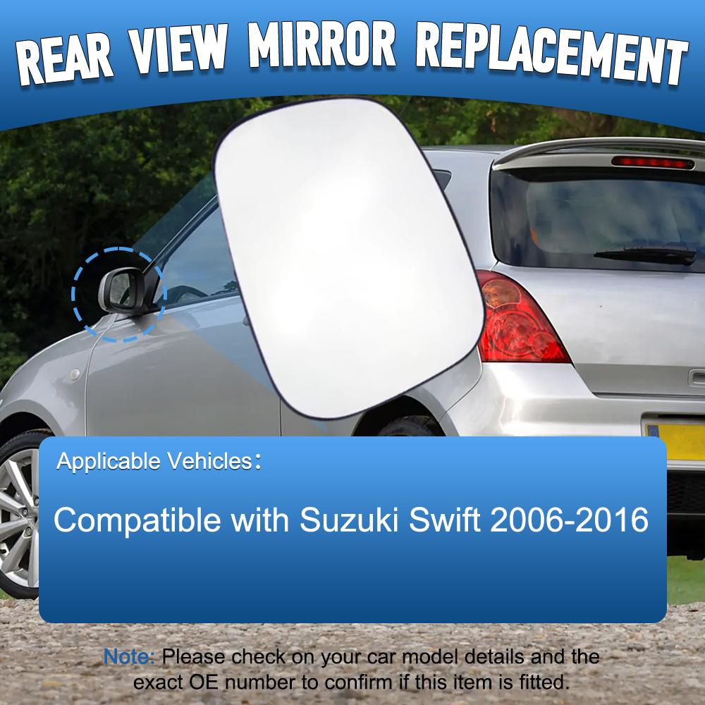 Для Suzuki Swift 2006-2016 Левое/Правое Боковое Зеркало Заднего Вида Дверное Зеркало Left Side