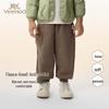 YeeHoo Boys' Fleece-Lined Winter Casual Trousers