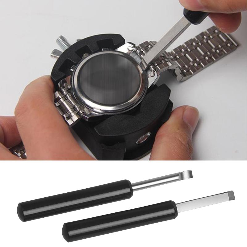 Upgraded Watch Opener Tool for Case Opener Watch Back Remover Pry Lever Snap Watch Repair Tools Arc/Flat Battery Replace