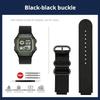 18mm Metall Edelstahlring Herren Uhrenarmband Für Casio W218H/AE-1200/1300/SGW-300 A159/A158 AQ-S810W Echtes Leder Armband