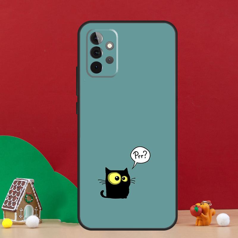 Süße Eulen-Cartoon-Hülle für Samsung Galaxy A56 A33 A13 A36 A23 A52 A32 A12 A54 A34 A14 A16 A53 A15 A35 A55 A17