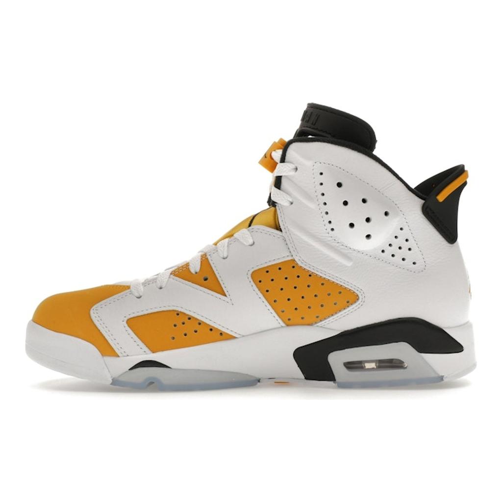 Air Jordan 6 Retro Yellow Ochre Men Sneakers White Black CT8529-170