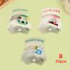 50Pcs Lovely Cartoon Triangle Rice Ball Packing Bag Seaweed Onigiri Sushi Bag Sushi Making Mold Tools Bento Accessories