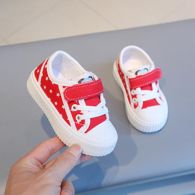 

2025 Весенне-осенние детские парусиновые туфли для мальчиков и девочек, детская обувь, кеды, универсальная детская обувь, спортивная обувь, для бега, повседневная обувь Size 20-25, please take 5 pairs.