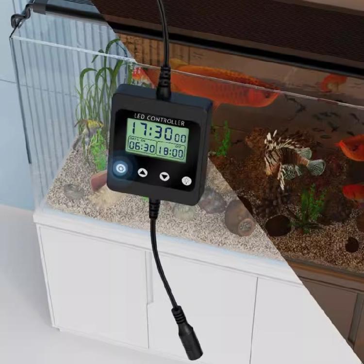 Energy Efficient Aquariums Light Dimmer Timer Simulates Natural Sunlight With Sunrise Sunset Feature For Home Aquariums
