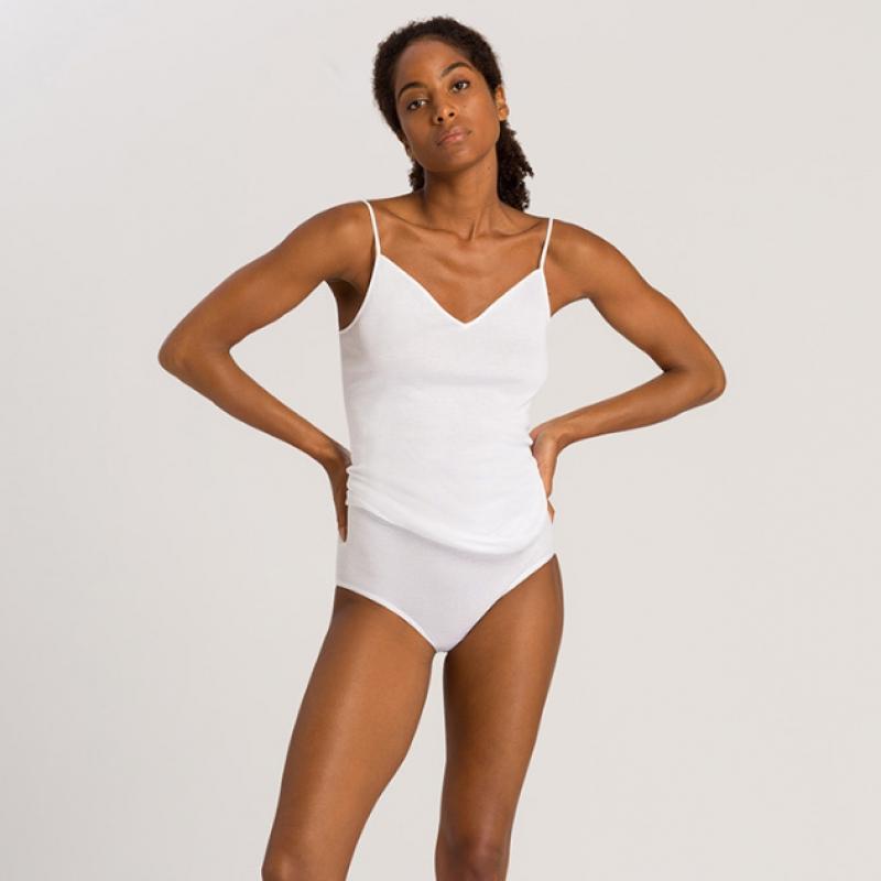 Hanro Cotton Seamless Maxi Briefs  White 71625 
