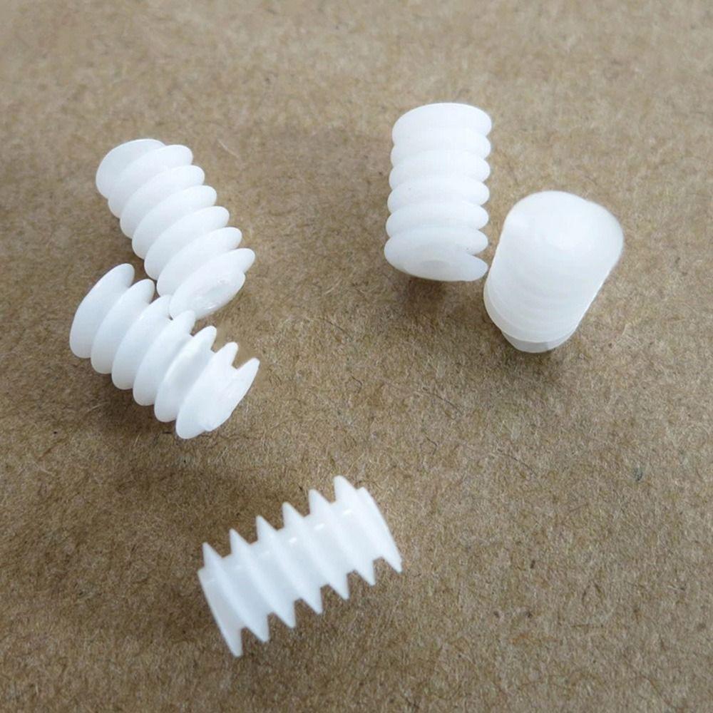 100PCS High Quality Toy Accessories DIY Worm Gear 2A Turbine Bore Worm Gear Turbine Reduction Gear
