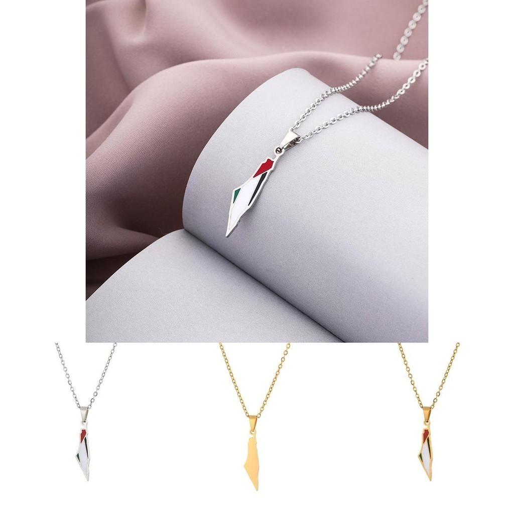 Trendy Stainless Steel Pendant Necklace For Cross-border E-commerce Geometric Shape O Chain Style