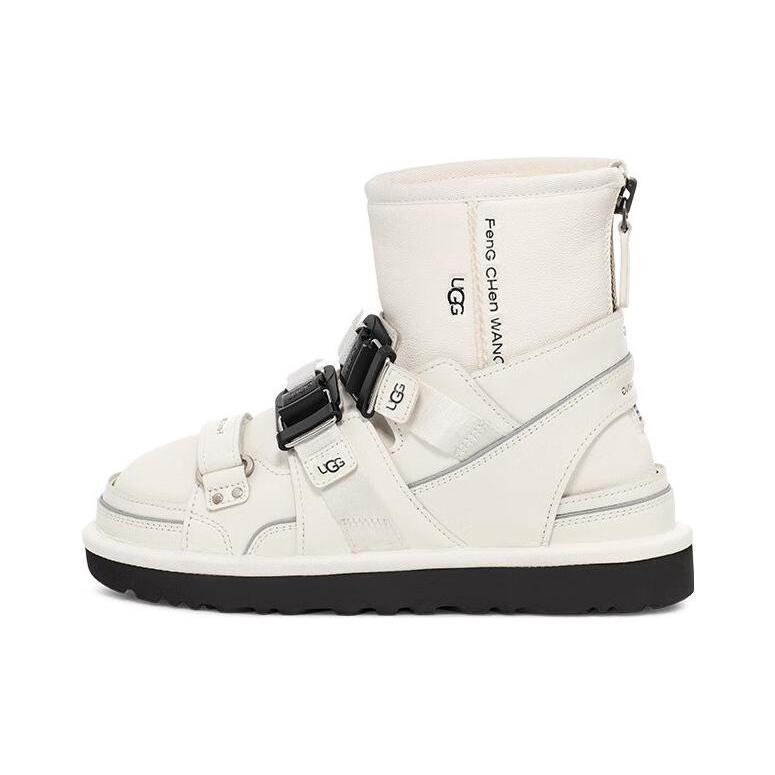 

UGG Feng Chen Wang X UGG White Black Women s 1143310-WBLC 36