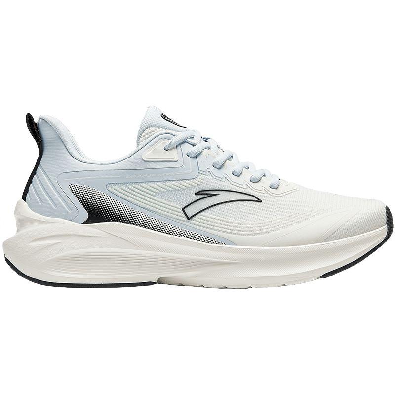 Anta Poison Sting 5 Comfortable Fashion Non-Slip Wear-Resistant Low-Top Running Shoes Men Sneaker White Blue 912435502-3