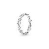 Knot To Heart Möbius Strip 925 Silver Ring Women's Silver Silver 54 Mirror Jewelry Box