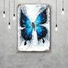 butterfly Decor Vintage Metal Signs Tin Signs Captain Poster Decor for Bar Pub Club Man Cave Wall Decoration