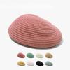 New Three Dimensional Shaped and Elegant Autumn and Winter Beret Women's Versatile Wool Octagonal Hat Showing Face Little Retro Painter Hat