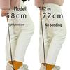 Long Handle Stainless Steel Shoehorn - Extended Metal Shoe Lifter