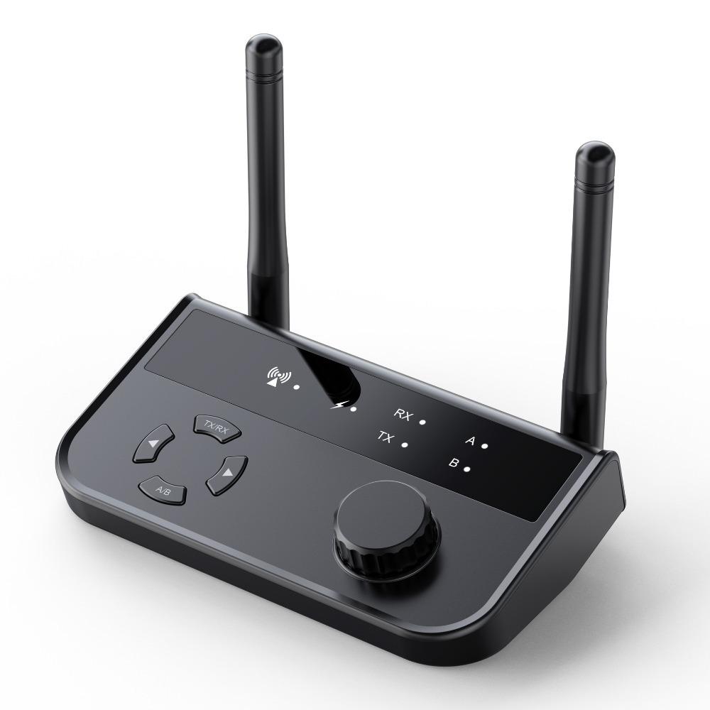 Bluetooth Music Receiver Transmitter 2-in-1 V5.3 Receive and Transmit One-to-two Support TWS